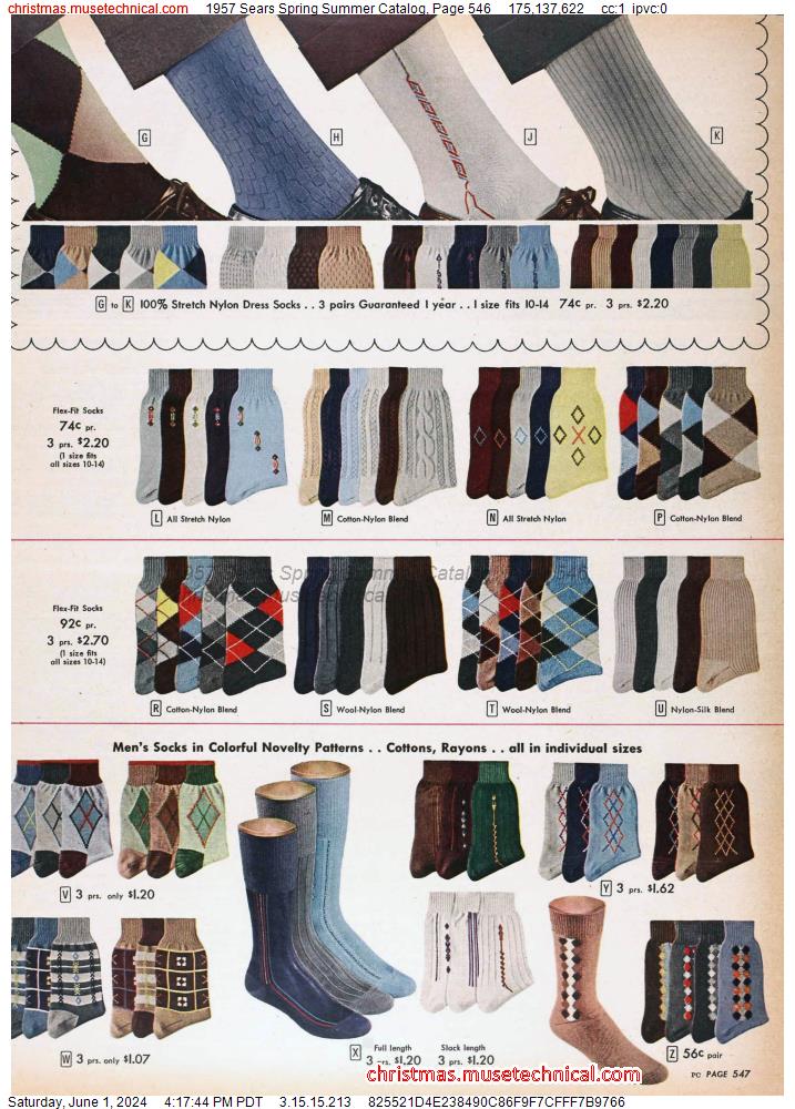 1957 Sears Spring Summer Catalog, Page 546