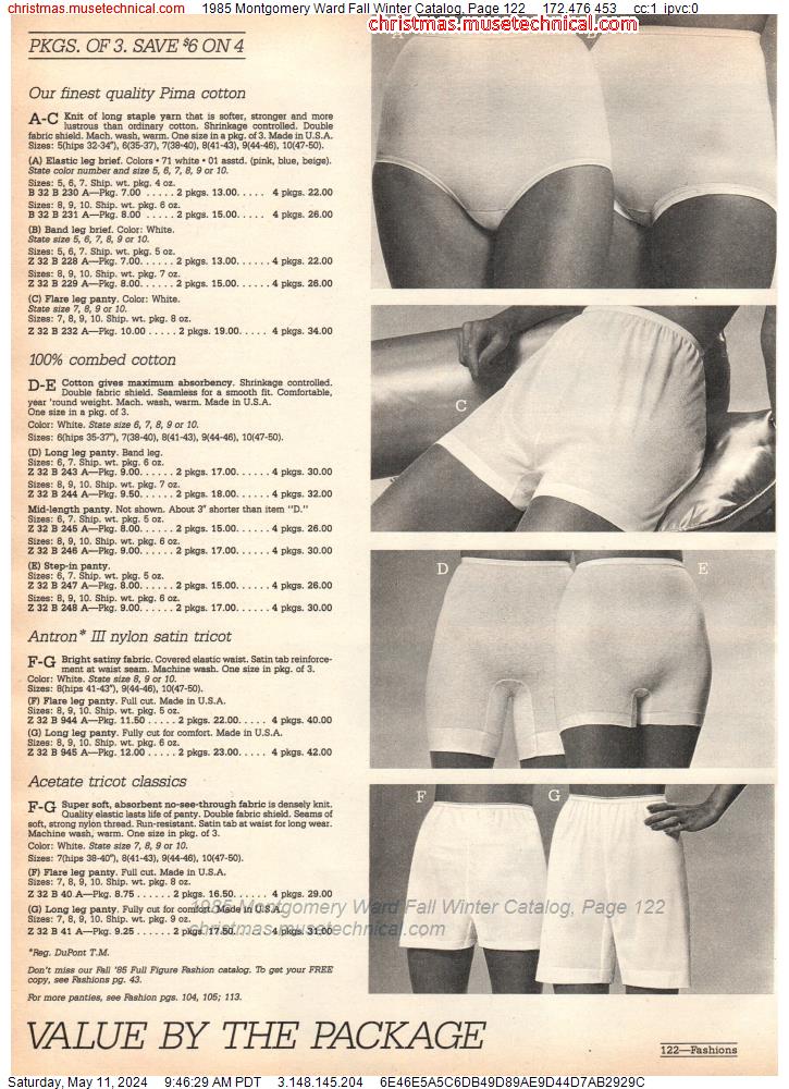 1985 Montgomery Ward Fall Winter Catalog, Page 122