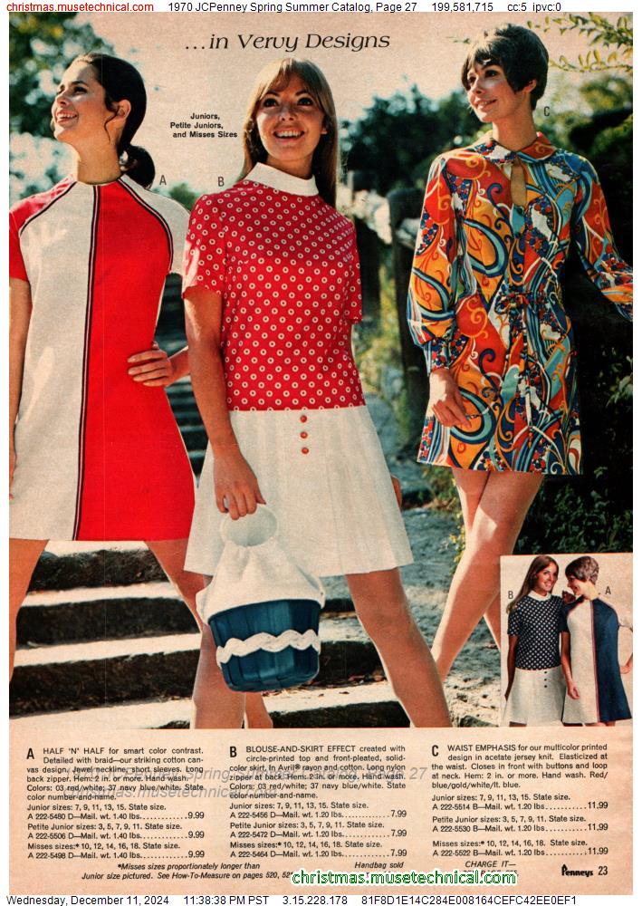 1970 JCPenney Spring Summer Catalog, Page 27