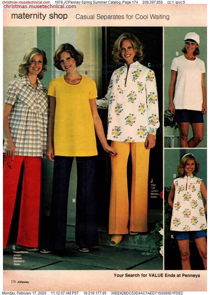 1978 JCPenney Spring Summer Catalog, Page 174