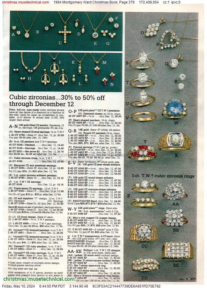 1984 Montgomery Ward Christmas Book, Page 379