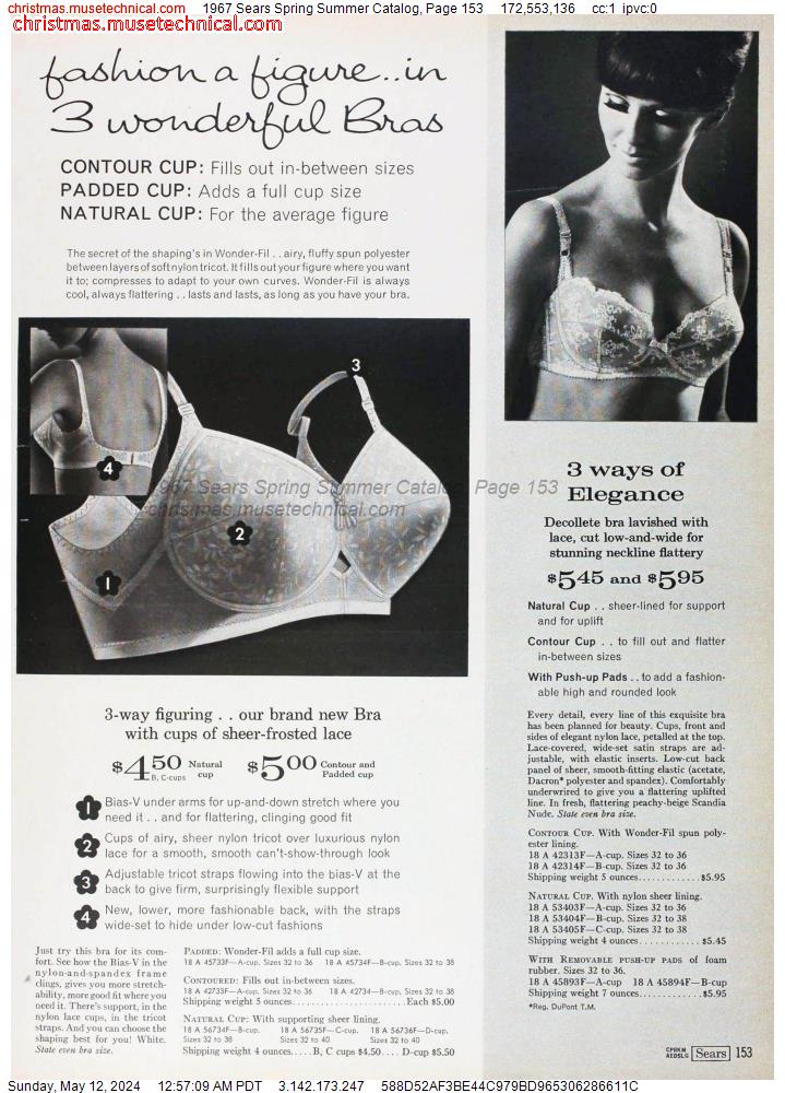 1967 Sears Spring Summer Catalog, Page 153