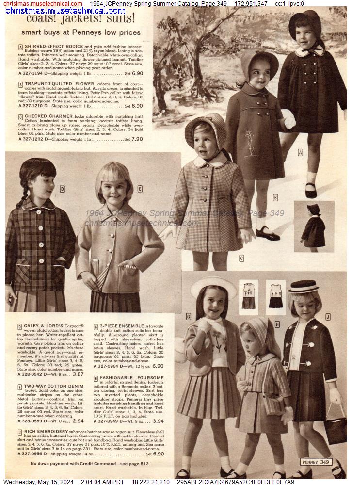 1964 JCPenney Spring Summer Catalog, Page 349
