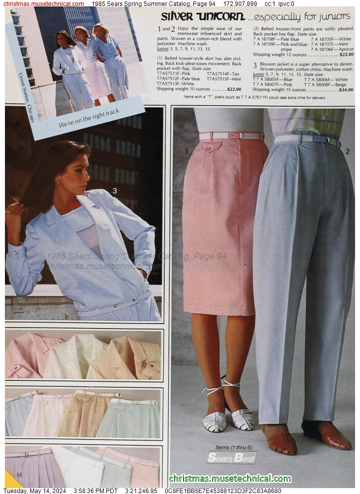 1985 Sears Spring Summer Catalog, Page 94