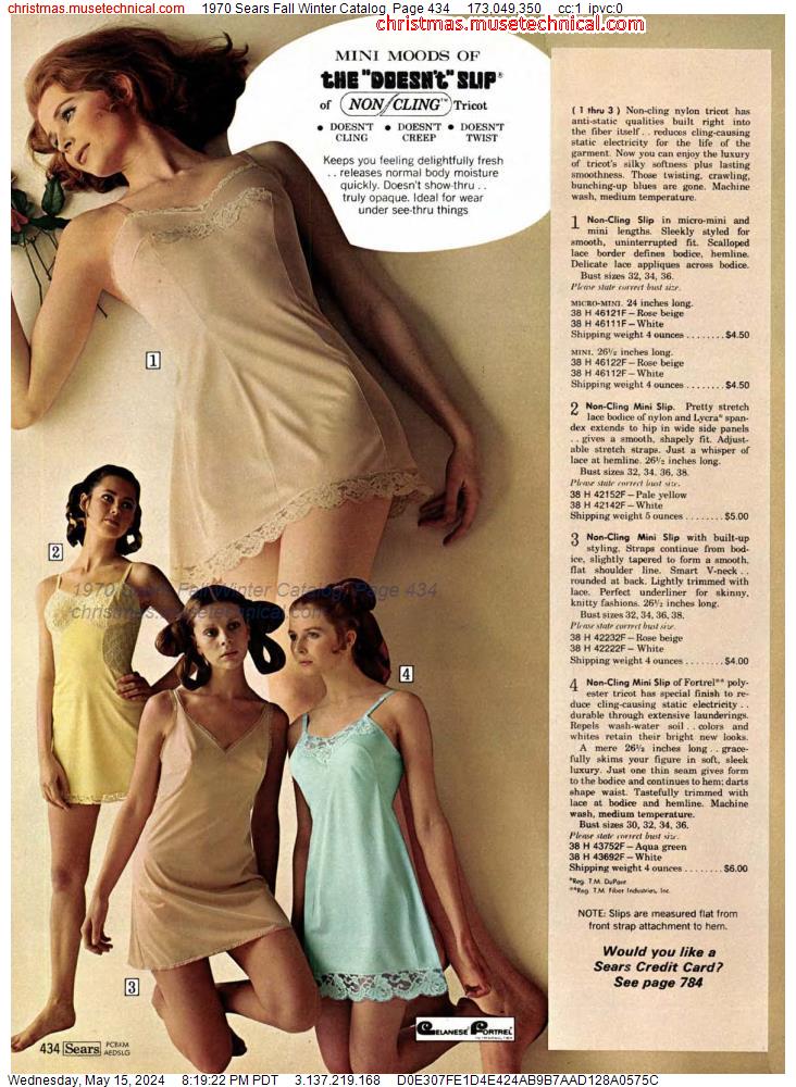 1970 Sears Fall Winter Catalog, Page 434
