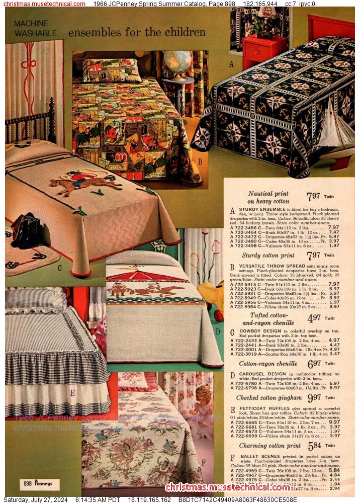 1966 JCPenney Spring Summer Catalog, Page 898