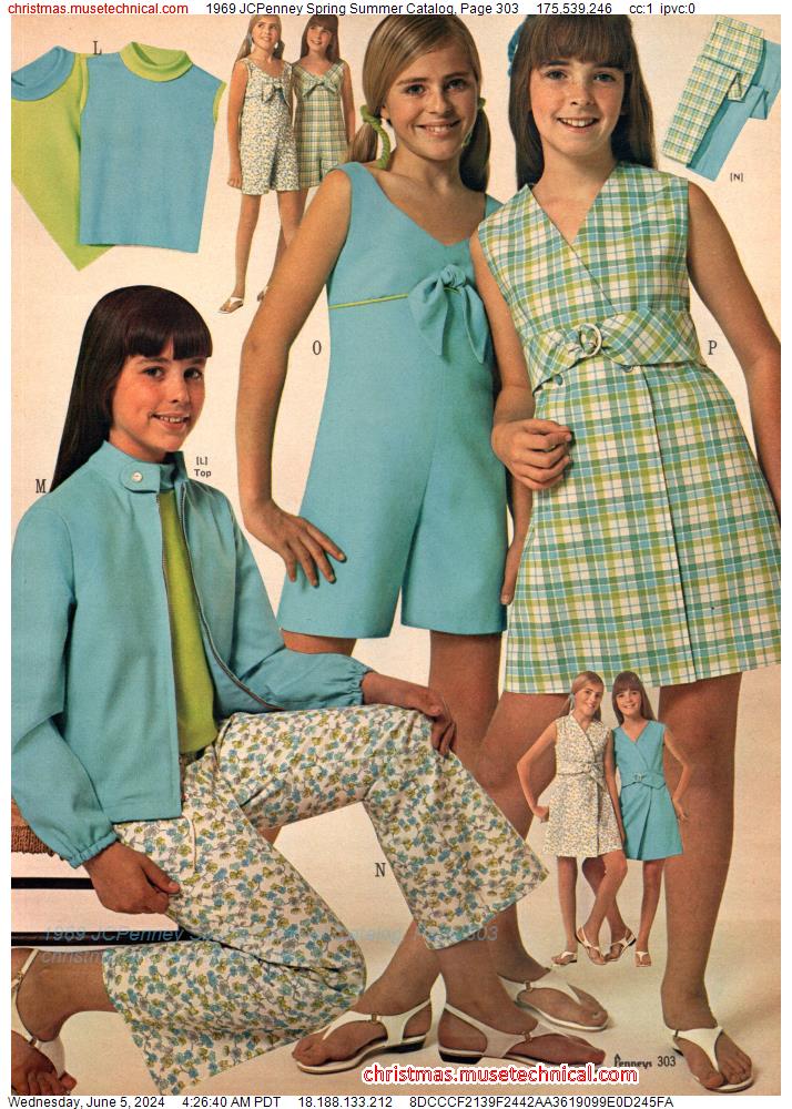 1969 JCPenney Spring Summer Catalog, Page 303