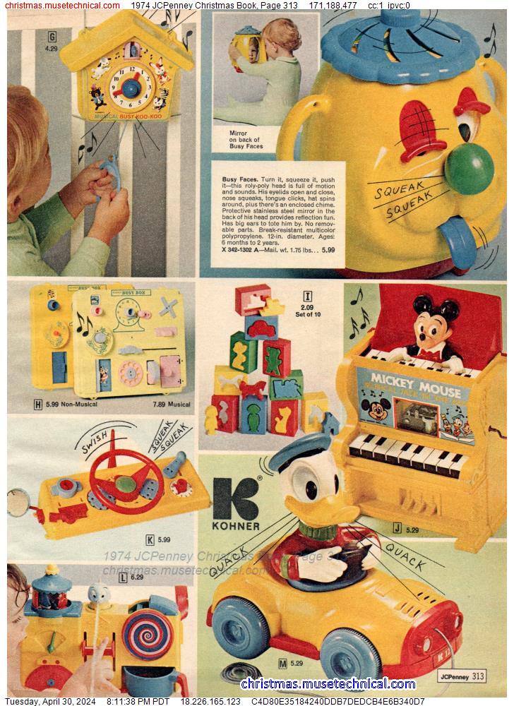 1974 JCPenney Christmas Book, Page 313