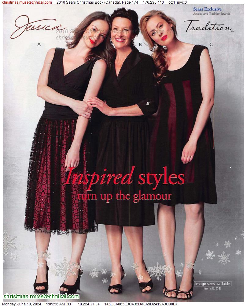 2010 Sears Christmas Book (Canada), Page 174