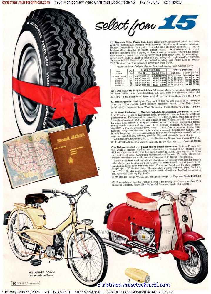 1961 Montgomery Ward Christmas Book, Page 16