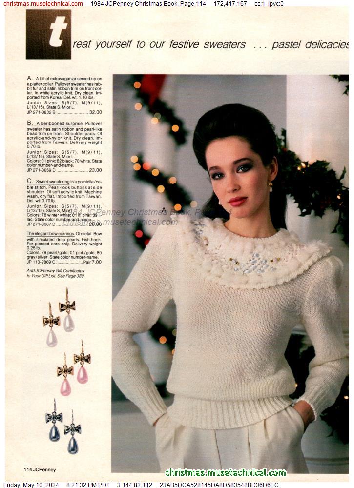 1984 JCPenney Christmas Book, Page 114