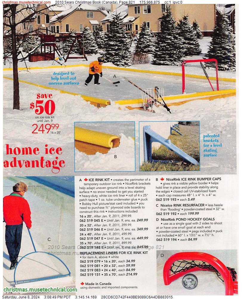 2010 Sears Christmas Book (Canada), Page 821
