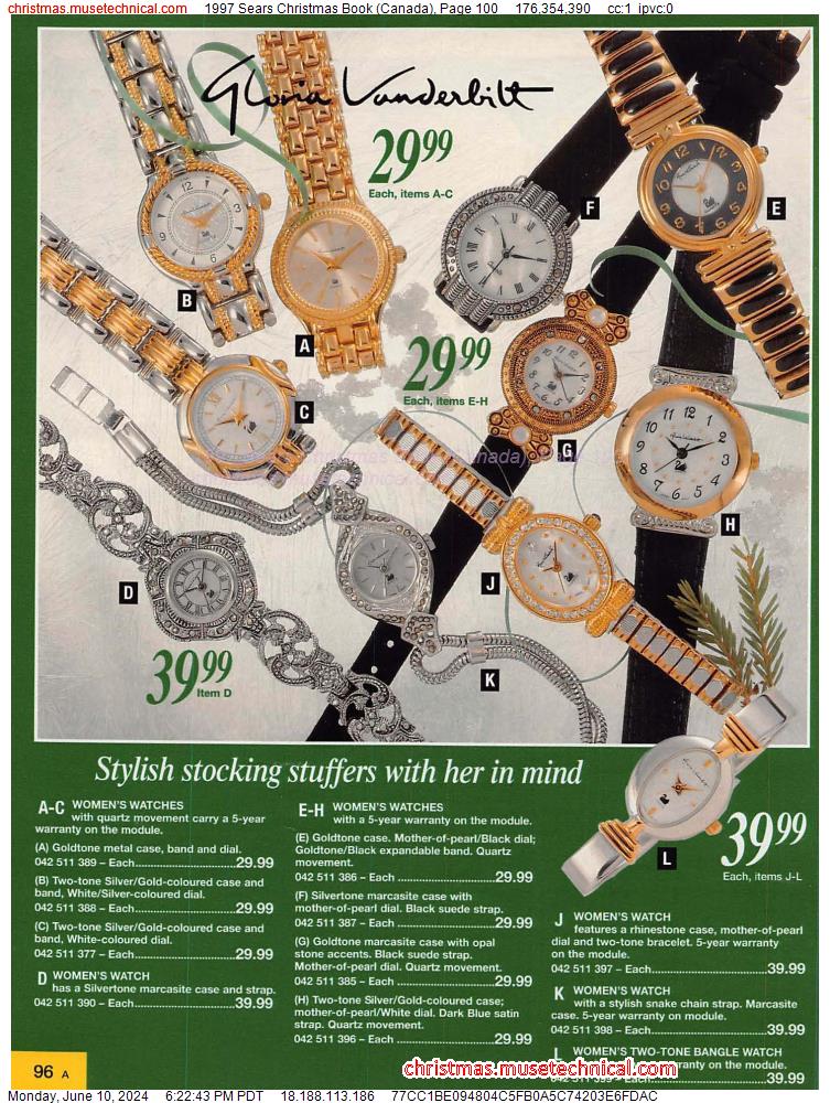 1997 Sears Christmas Book (Canada), Page 100