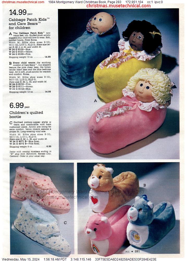 1984 Montgomery Ward Christmas Book, Page 283