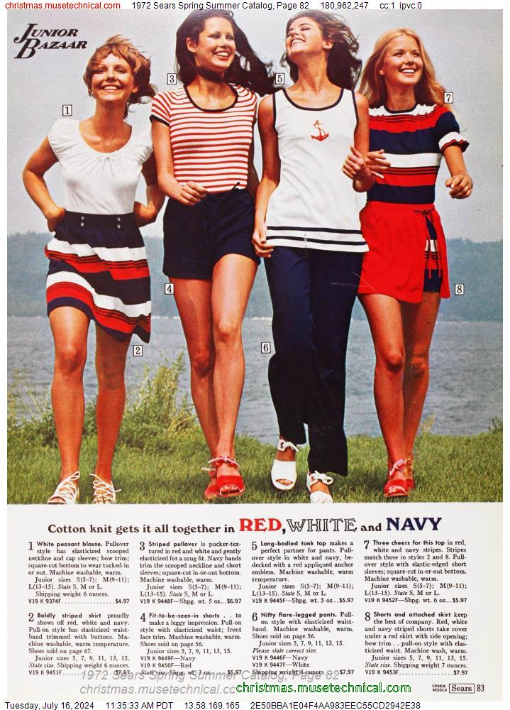 1972 Sears Spring Summer Catalog, Page 82