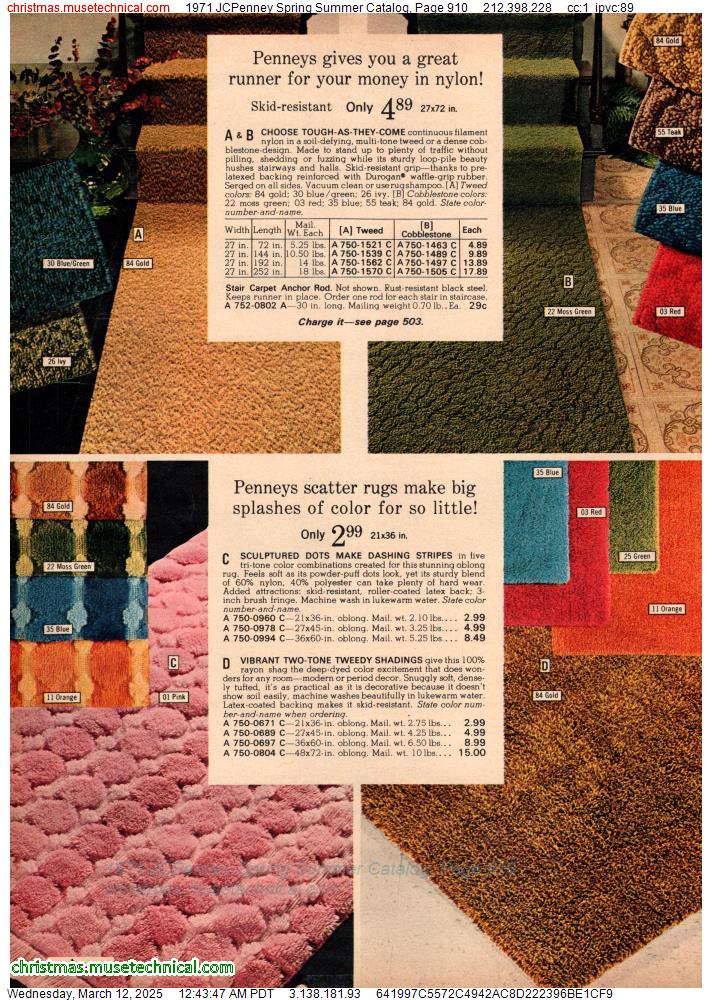 1971 JCPenney Spring Summer Catalog, Page 910