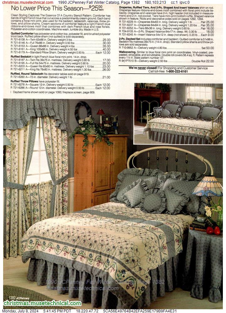1990 JCPenney Fall Winter Catalog, Page 1382