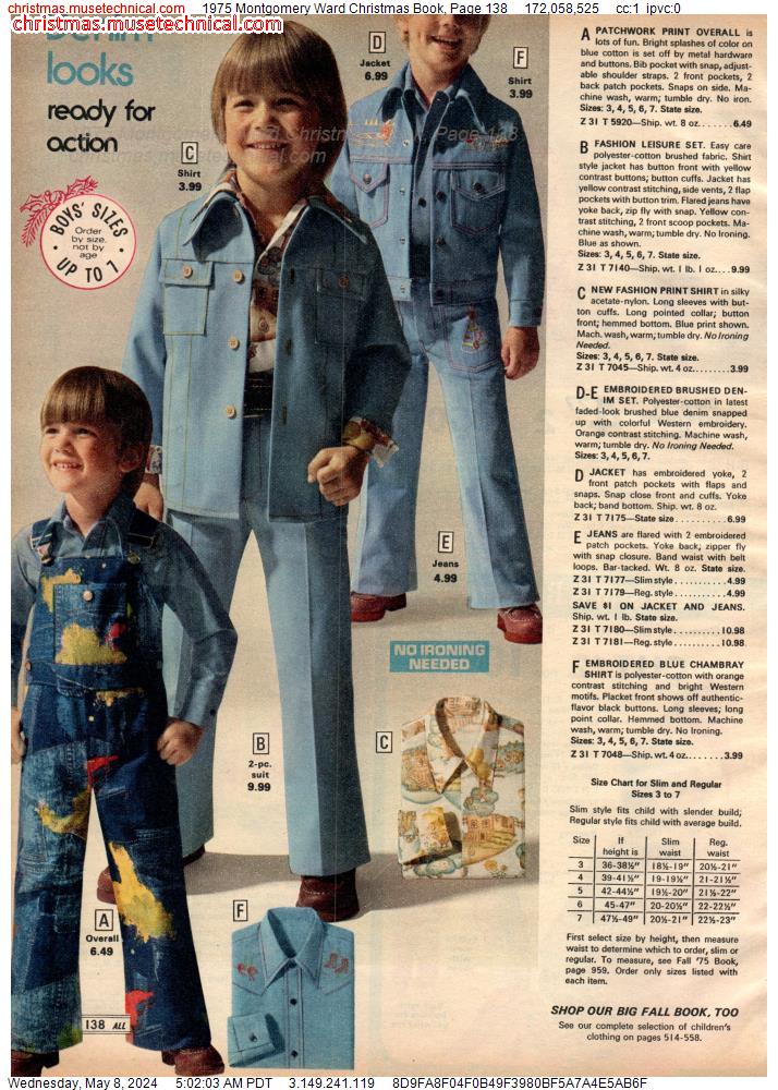 1975 Montgomery Ward Christmas Book, Page 138