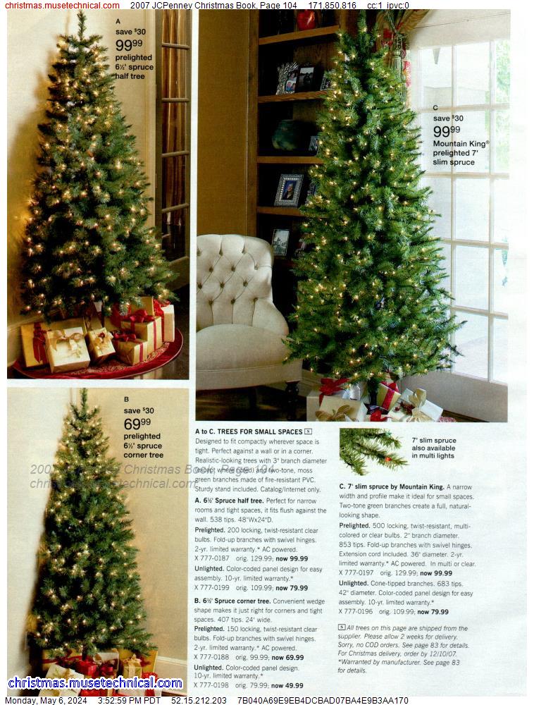 2007 JCPenney Christmas Book, Page 104