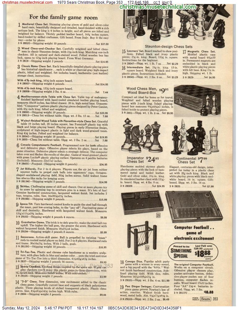 1970 Sears Christmas Book, Page 353