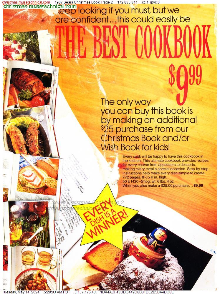 1987 Sears Christmas Book, Page 2