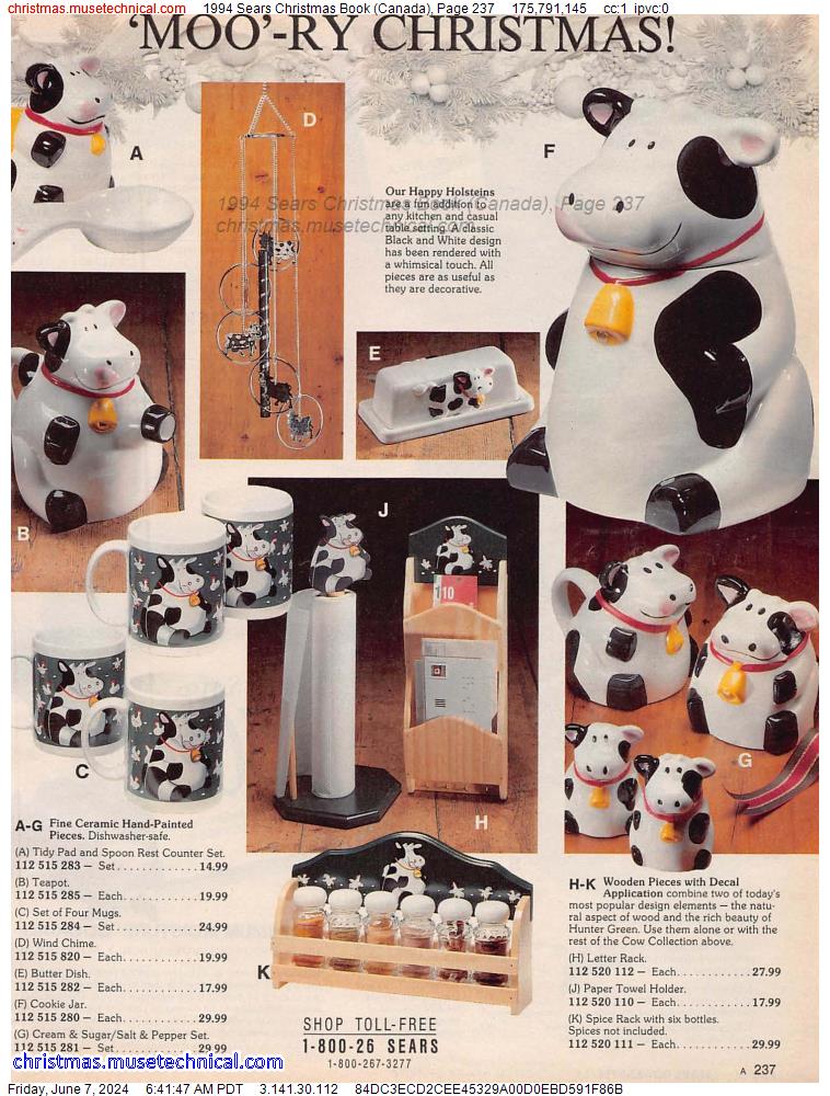 1994 Sears Christmas Book (Canada), Page 237