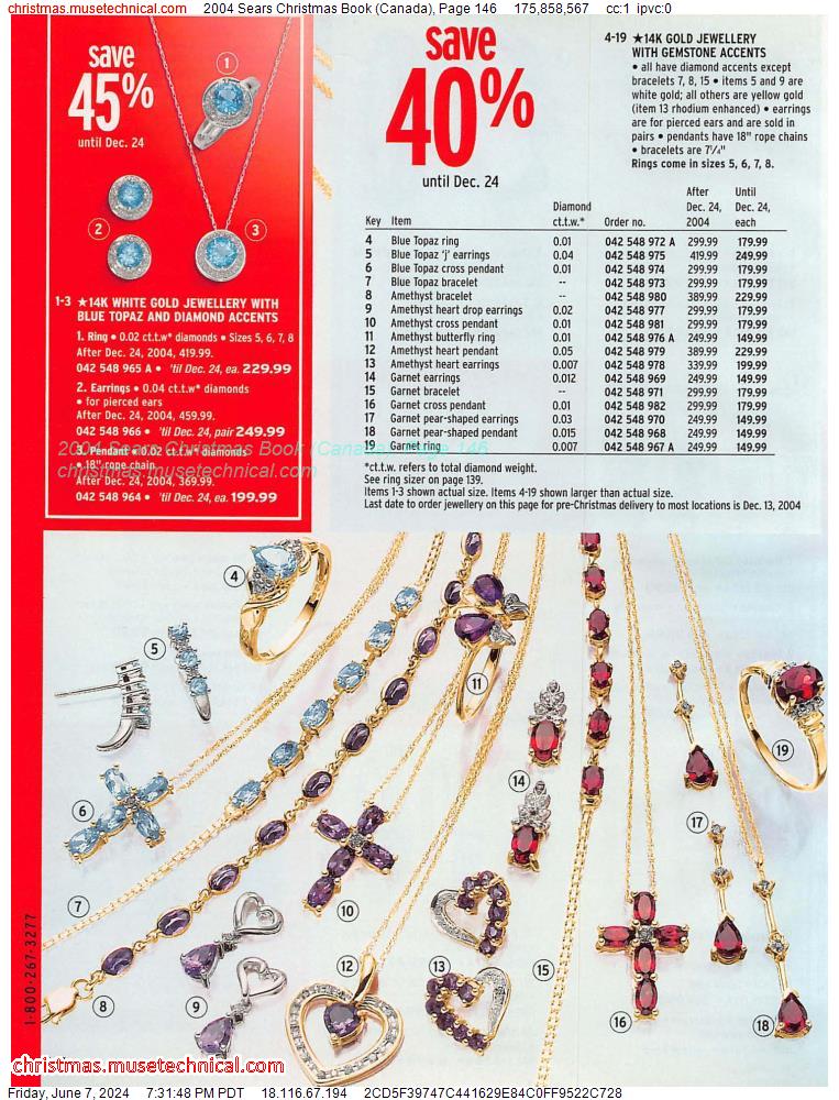2004 Sears Christmas Book (Canada), Page 146