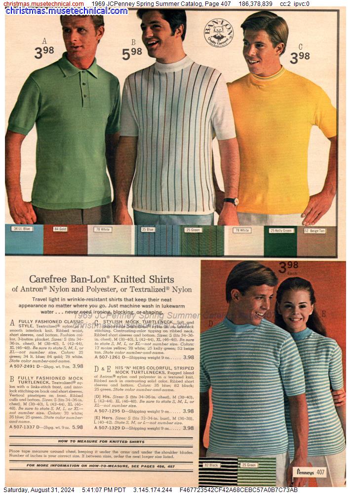 1969 JCPenney Spring Summer Catalog, Page 407