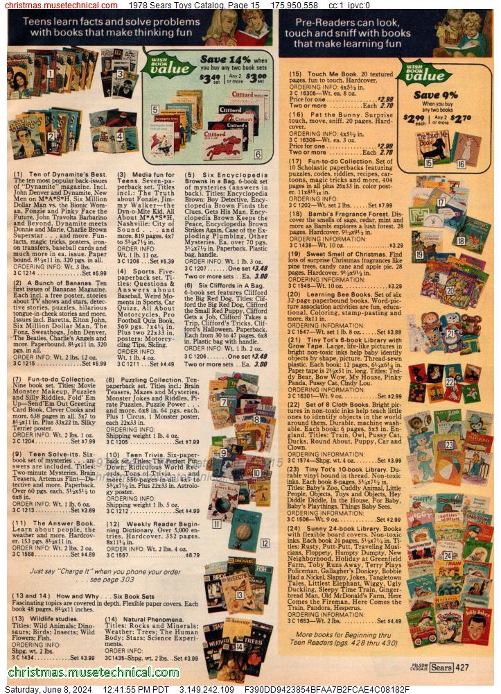 1978 Sears Toys Catalog, Page 15