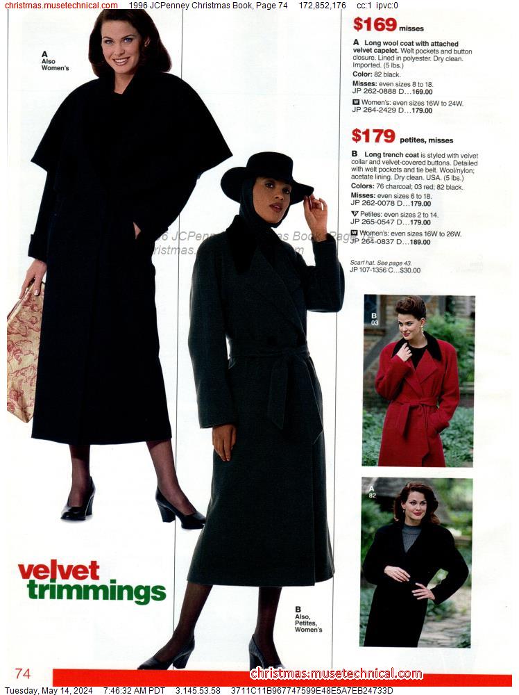 1996 JCPenney Christmas Book, Page 74