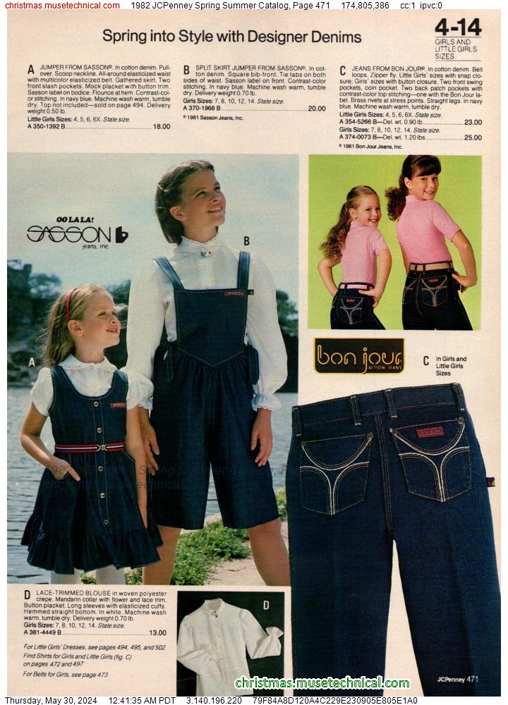 1982 JCPenney Spring Summer Catalog, Page 471