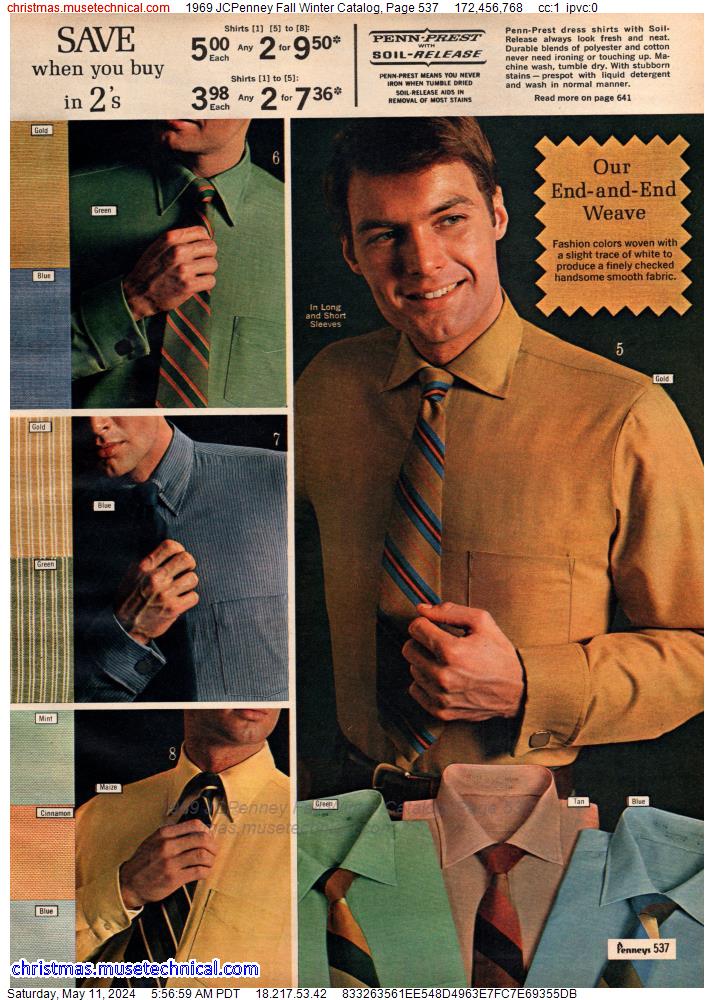 1969 JCPenney Fall Winter Catalog, Page 537