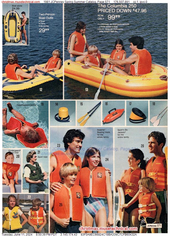 1981 JCPenney Spring Summer Catalog, Page 571