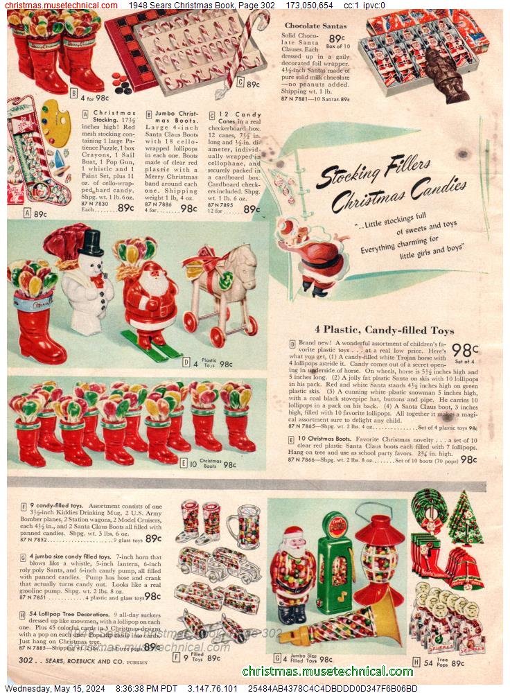 1948 Sears Christmas Book, Page 302