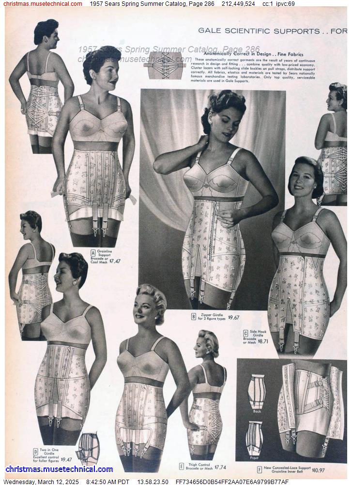 1957 Sears Spring Summer Catalog, Page 286