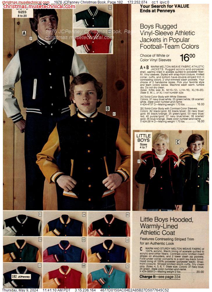 1976 JCPenney Christmas Book, Page 182