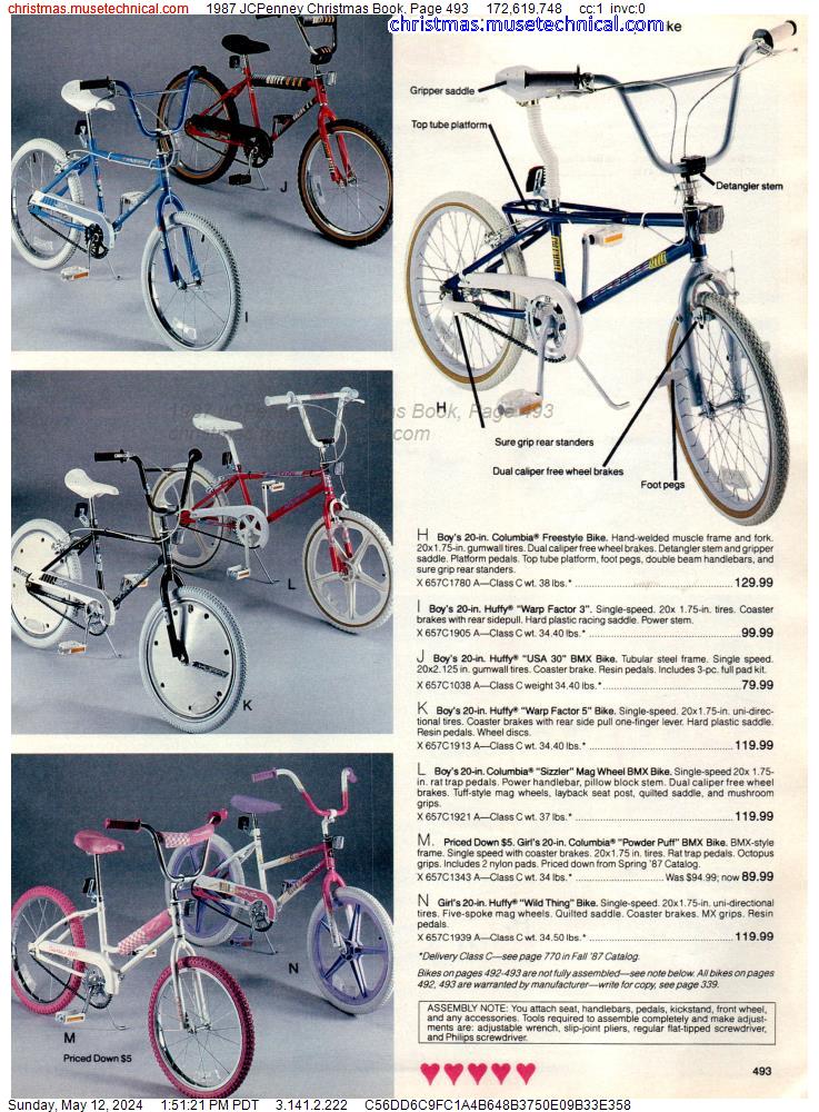 1987 JCPenney Christmas Book, Page 493