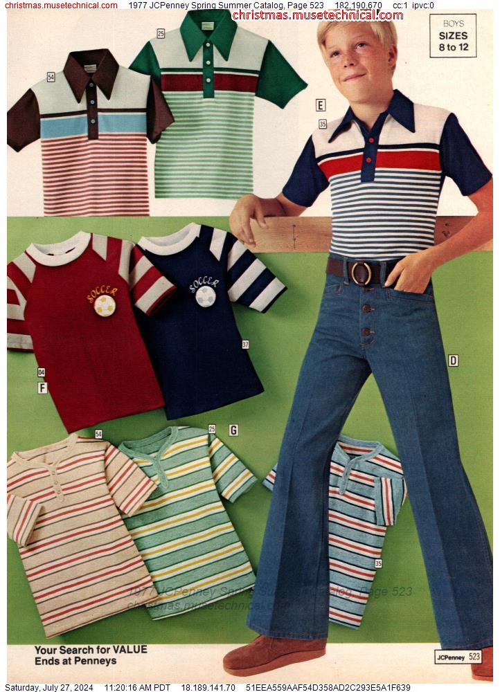 1977 JCPenney Spring Summer Catalog, Page 523