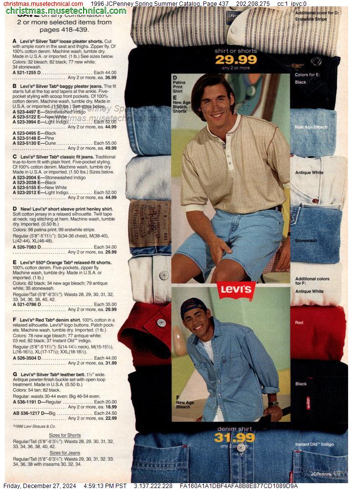 1996 JCPenney Spring Summer Catalog, Page 437