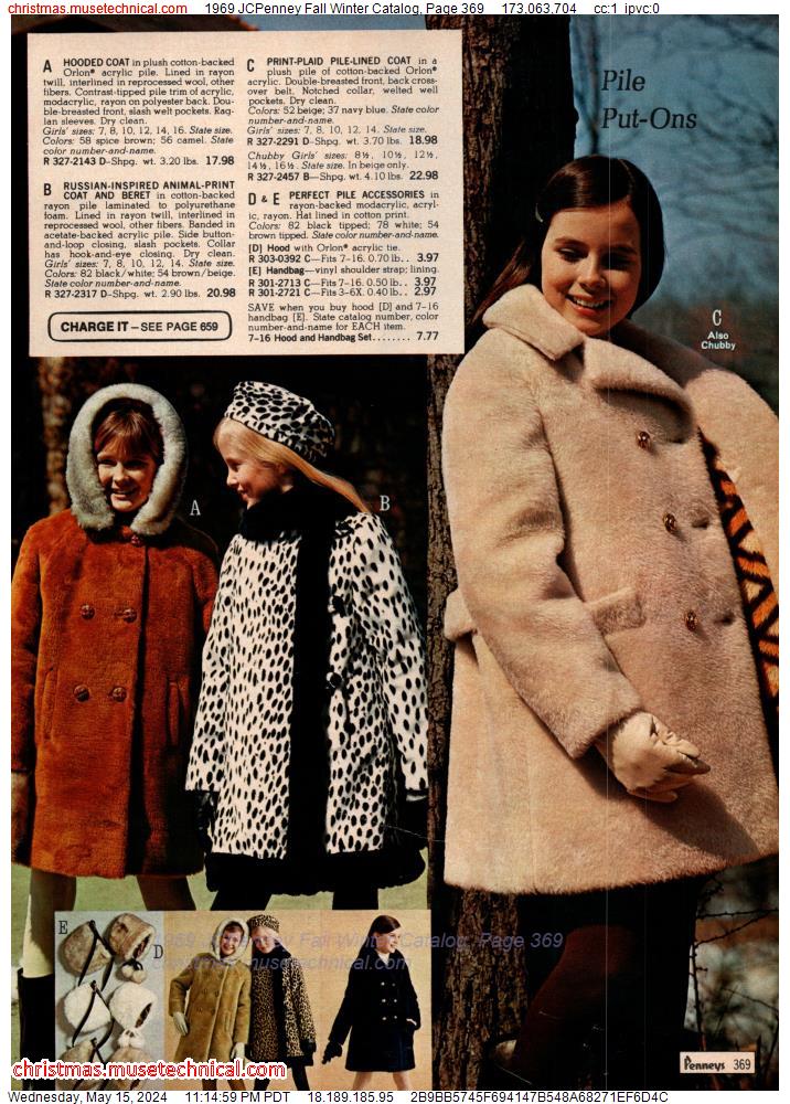 1969 JCPenney Fall Winter Catalog, Page 369