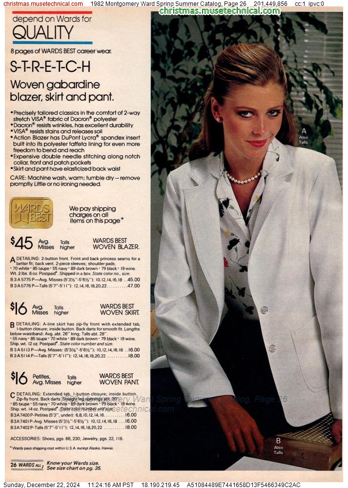 1982 Montgomery Ward Spring Summer Catalog, Page 26