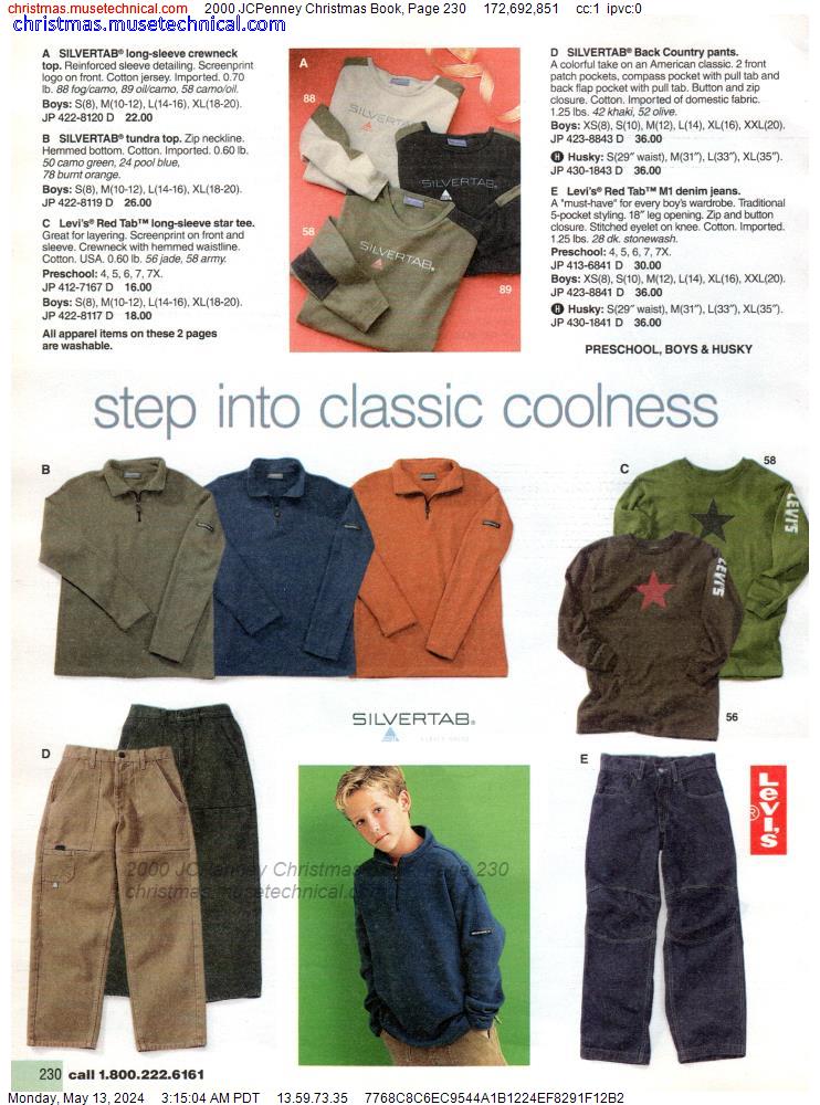 2000 JCPenney Christmas Book, Page 230