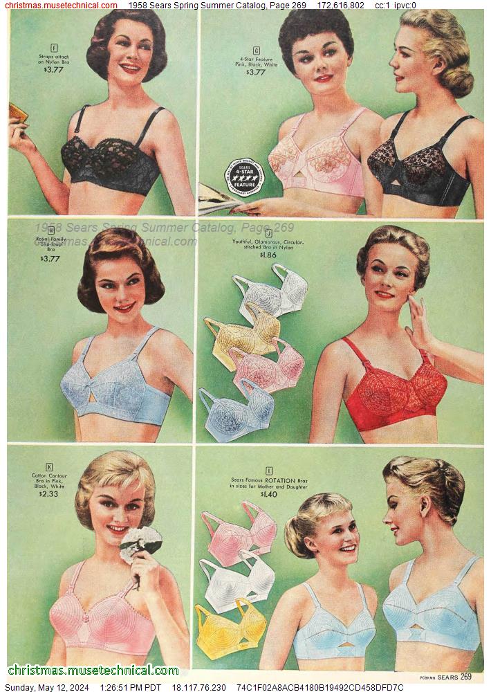 1958 Sears Spring Summer Catalog, Page 269