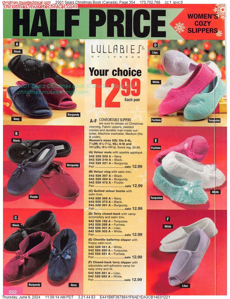 2001 Sears Christmas Book (Canada), Page 354
