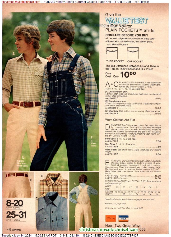 1980 JCPenney Spring Summer Catalog, Page 446