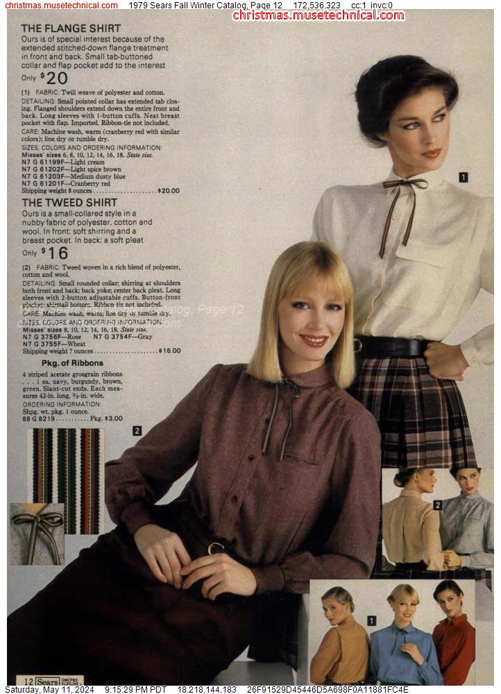 1979 Sears Fall Winter Catalog, Page 12