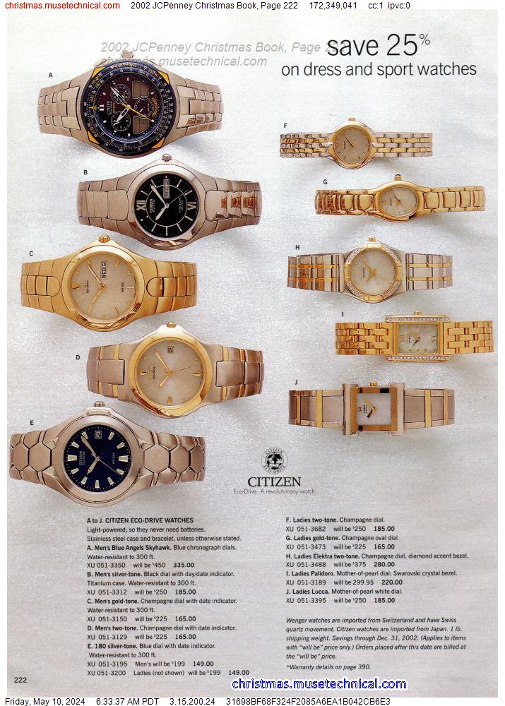 2002 JCPenney Christmas Book, Page 222