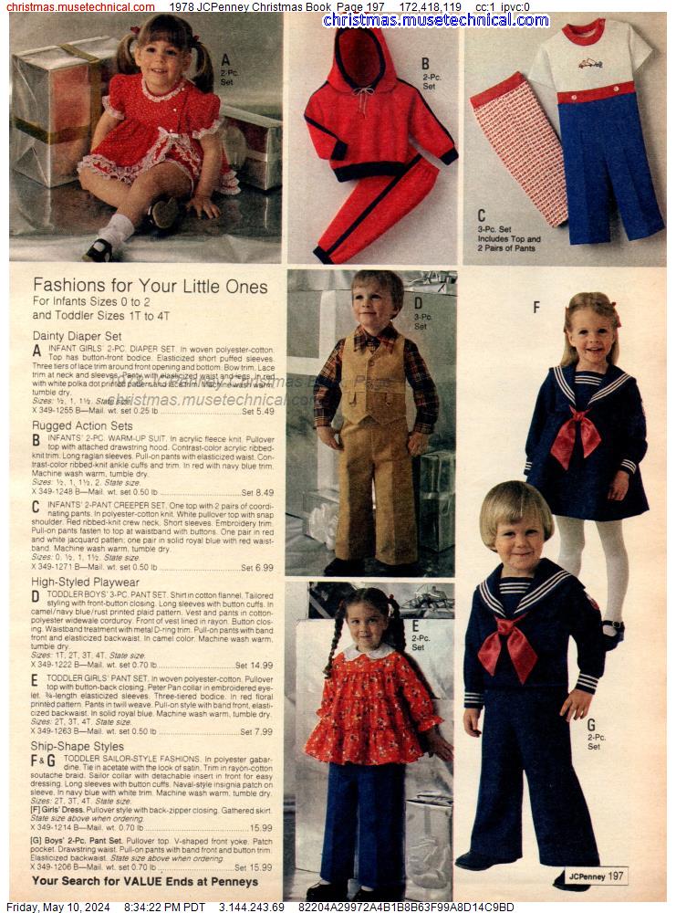 1978 JCPenney Christmas Book, Page 197