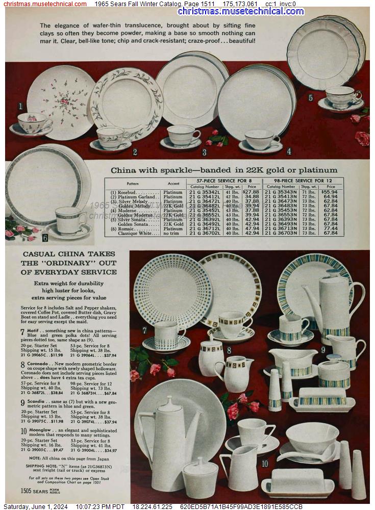 1965 Sears Fall Winter Catalog, Page 1511