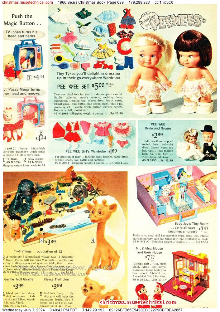 1966 Sears Christmas Book, Page 639